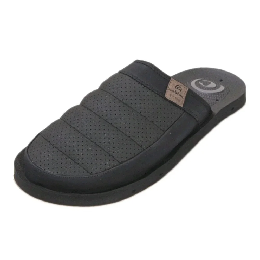 Cobian Hobgood Draino Mule Clogs Men's SZ 10 Black Water Drain Slip On Shoes